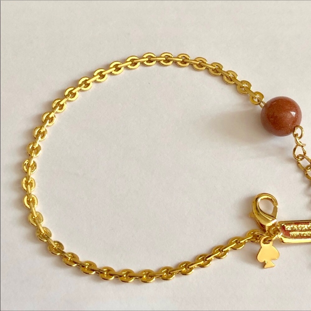 Kate Spade gold and bead Bracelet - Picture 5 of 6